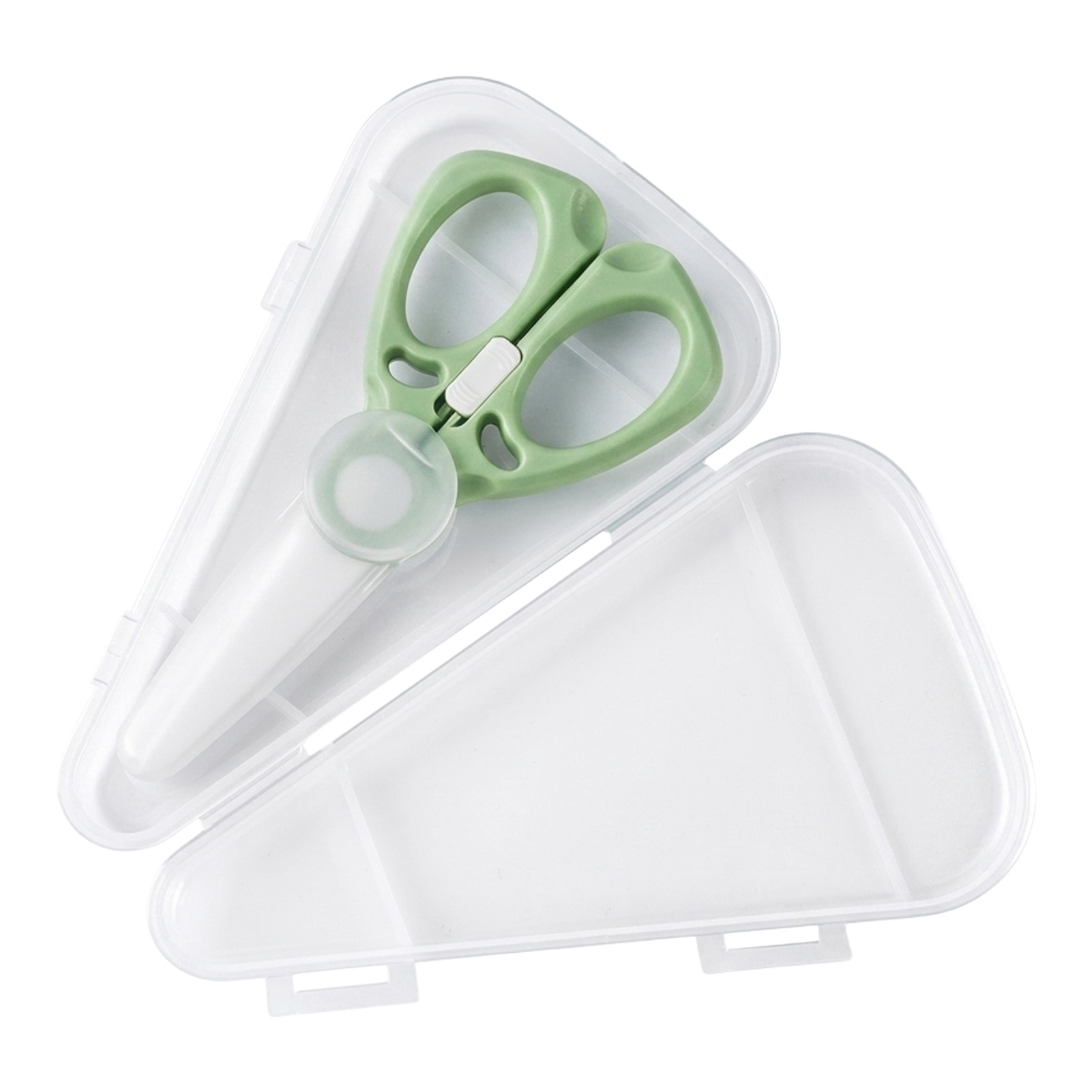 Baby Food Scissors - Keramik-Lebensmittelschere, tragbares Baby-Fütterungswerkzeug für die Zubereitung