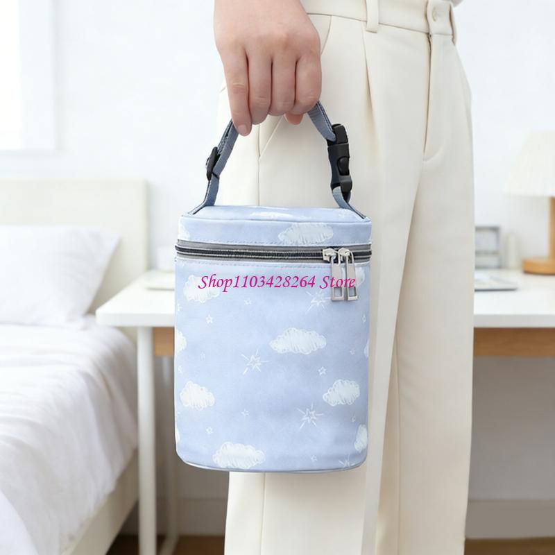 Baby Food Warmer - Isolierte Flaschenhalterhülle mit Cartoon-Druck für Kleinkinder.
