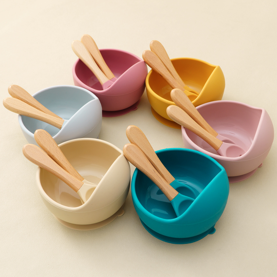 Baby Food Menu - Mamaplan 3PCS Baby Silikon Fütterung Set