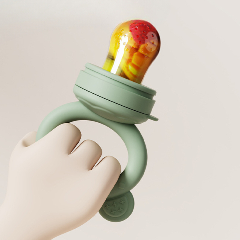 Baby Food Vegetables - Baby Schnuller Obst Feeder Mit Abdeckung