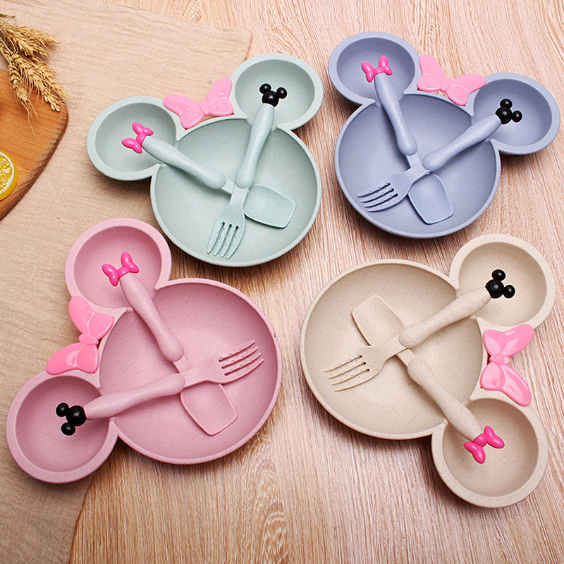 Minnie-Maus-Kinderteller-Set a – Baby Food Menu Bewertung und Preis
