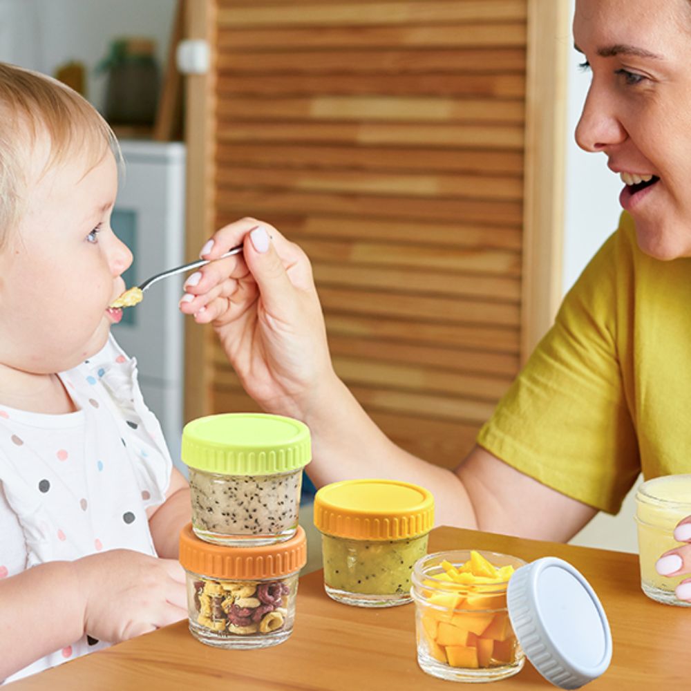 6 Stück Mehrzweck-Glasbehälter – Baby Food Jars With Lids Bewertung und Preis