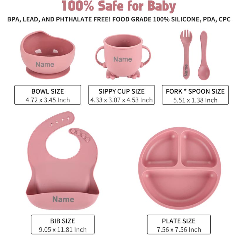 Personal isierter Name Baby Fü – Baby Food Menu Bewertung und Preis