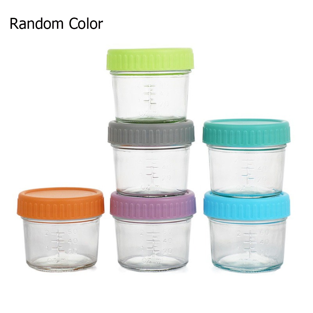 6-teiliges Mehrzweck-Glasbehäl – Baby Food Jars With Lids Bewertung und Preis